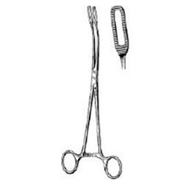 BR Surgical, LLC Forcep Tissue Javerts 9-1/2" Curved Stainless Steel Each - BR70-51724