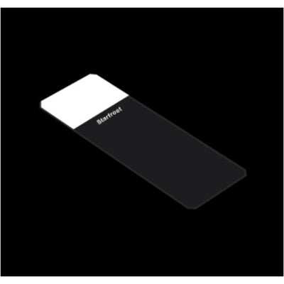 Mercedes Medical, Inc StarFrost Frosted Microscope Slide 3x1" White With 45D Corners 72x20/Ca - MER7200/45/WH