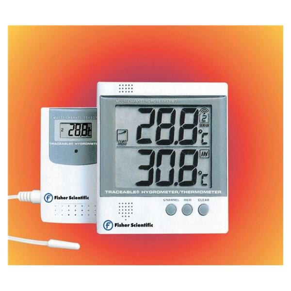 Fisher Scientific Co. Traceable Radio Signal Thermometer ABS Plastic -50 to 70°C Each - 1507750