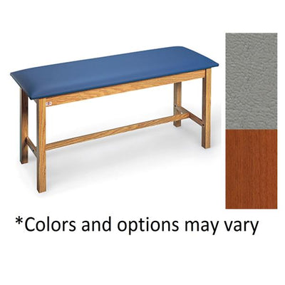 Hausmann Industries Table Treatment 2" High Density Urethane Foam Top 72x27x31" Gray 400lb Each - 4002-027-5904-709