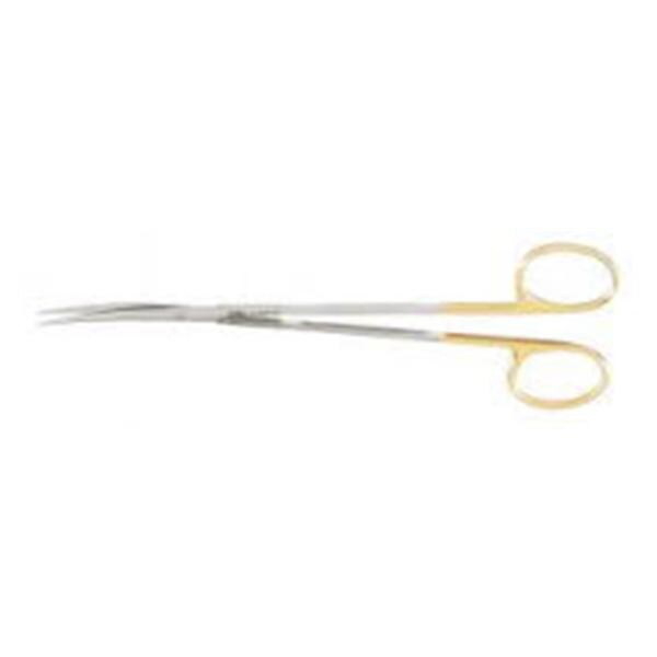 Miltex Scissors Metzenbaum 7" Sharp/Sharp Curved Tungsten Carbide Each - Integra Miltex - 5-182B-TC
