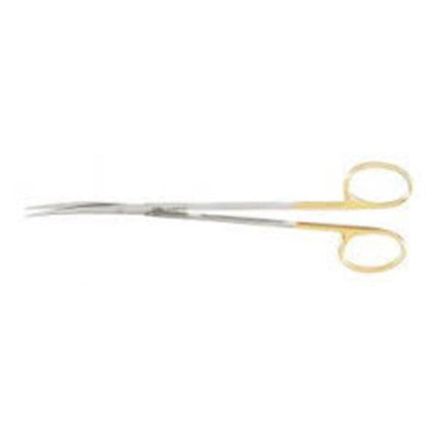 Miltex Scissors Metzenbaum 7" Sharp/Sharp Curved Tungsten Carbide Each - Integra Miltex - 5-182B-TC