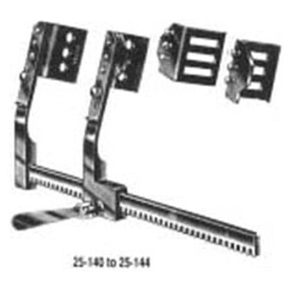 Miltex Spreader Rib Burford-Finochietto 10" Stainless Steel Reusable Each - Integra Miltex - 25-142