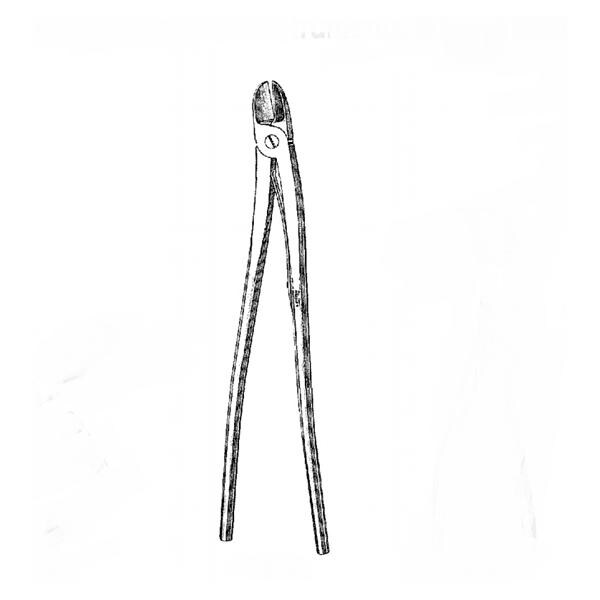 Miltex Shears Rib Bethune 13-3/4" Each - Integra Miltex - 25-350