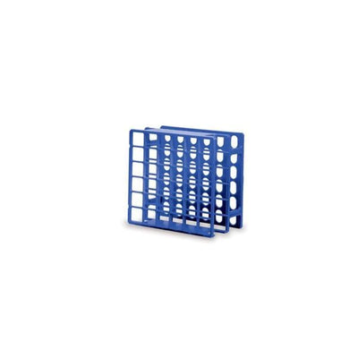 Nalge Half Rack Mini 36 Tubes Blue Each - Nunc International - 5013-BL