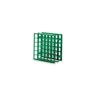 Nalge Mini Half Rack 17mm 36 Place Green Each - Nunc International - 5016-GN
