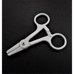 Molded Products Tube Occluding Forcep White 11.3cm 100/Bg - MPC-200W