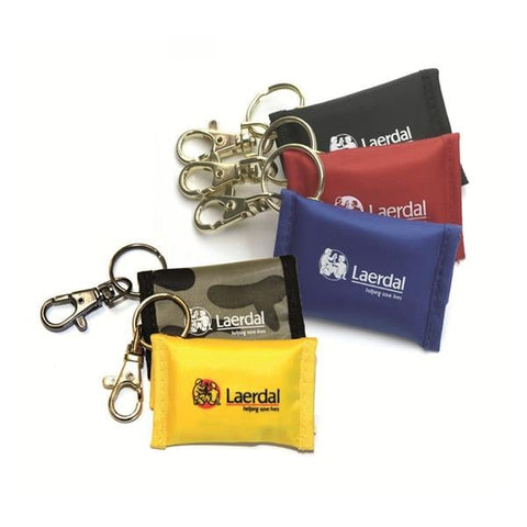 Laerdal Medical Corp Face Shield CPR Barrier Keychain Multicolor 25/Pk - 460009