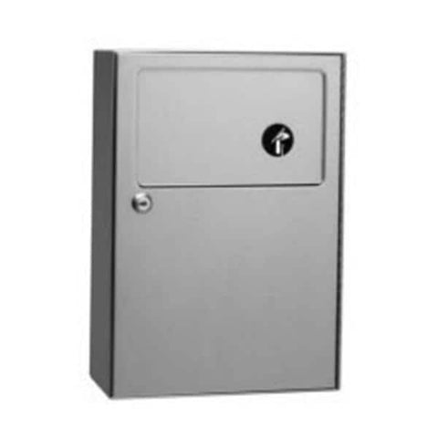 Bobrick Disposal Sanitary Napkin Stainless Steel Satin Finish Each - 254