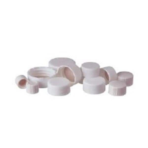 National Scientific Vial Cap PMP White 100/Pk - 66030-773