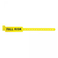 Precision Dynamics Corp. Wristband Identification Sentry Polyester Yellow Adult Fall Risk Alert 500/Bx - 5055-14-PDM