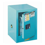 Justrite Manufacturing Cabinet Sure-Grip EX Steel U-Loc Handles f/ Corrosives/Acids 17x17x22" Blue Eachch - 19413871