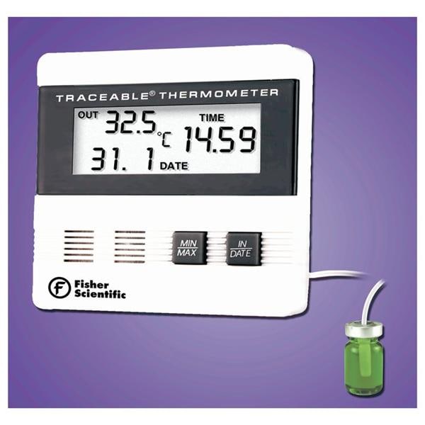Control Company Traceable Date Thermometer ABS Plastic -40 to 80°C Each - 15077723