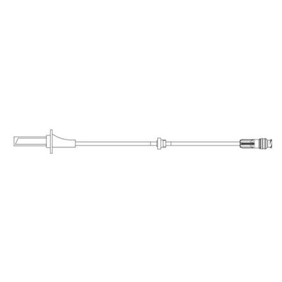 Carefusion Corp. Spike Bag Access Back Check Valve Priming Volume 0.93mL 5" 100/Ca - 2309E