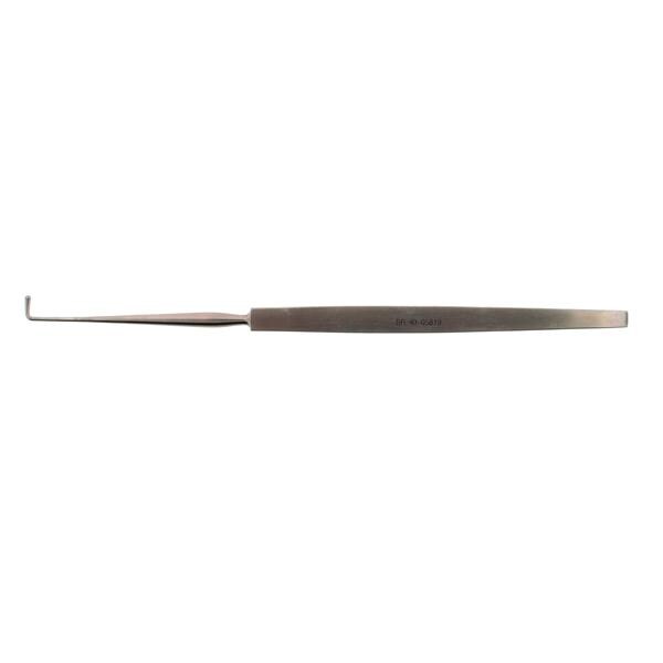 BR Surgical, LLC Hook Nerve Cushing 7" Straight Stainless Steel Each - BR40-05819