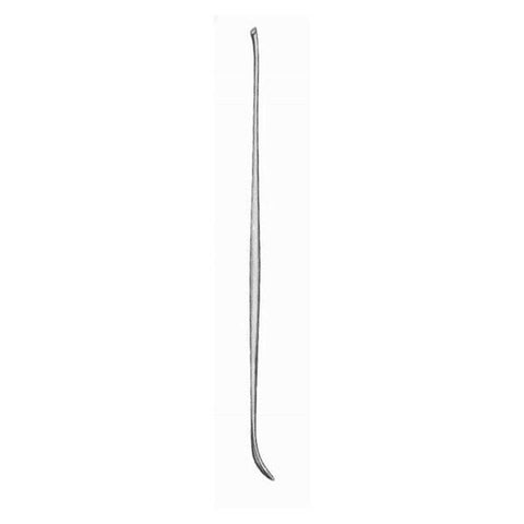 BR Surgical, LLC Dissector Penfield 7-1/2" Style 3 Full Curve 6mm Blunt Stainless Steel Each - BR40-16103