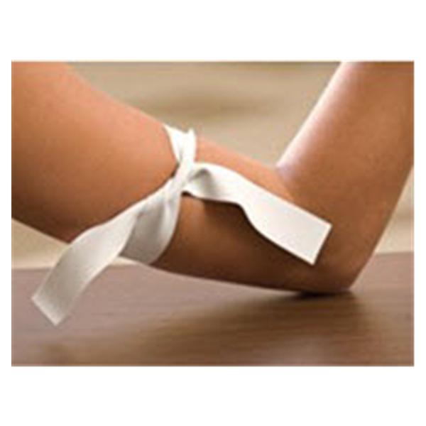 Graham Medical Tourniquet Compressing Device Strap TourniCare 18x1" Textured White 500/Ca - 36648