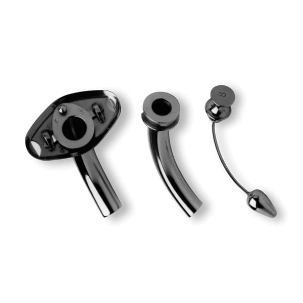 Premier Medical Tube Laryngectomy Jackson Stainless Steel Size 10 55mm Non-Sterile Each - 1037420