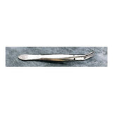 Fisher Scientific Co. Forcep Dissecting 4-1/2" Fine Tip Serrated Jaw Curved Jaw Stainless Steel Each - 8875