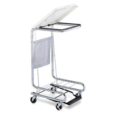 Marketlab Hamper Multipurpose Chrome 18-3/5x19-1/2x37-3/4" Silver Each - 8813