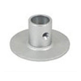 Automatic Devices Co Hardware Ceiling Flange For Cubicle Curtain Tube Connect Aluminum Each - 1170