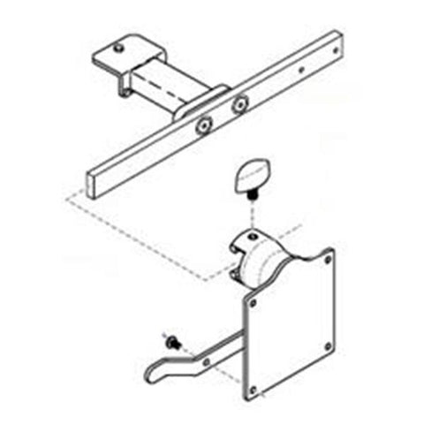 Midmark Corporation Base Rail Mounting For 230/641/646/647 Procedure Chair Each - 9A457001