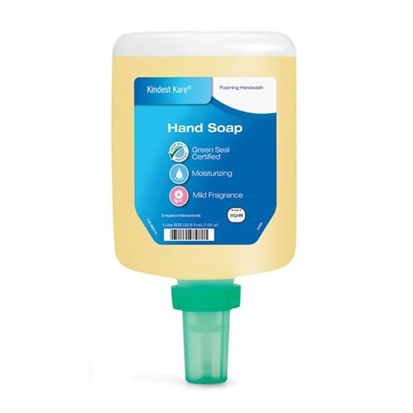 DebMed Handwash Foam Kindest Kare 1 Liter Citrus Floral 6/Ca - 1152F6