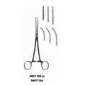 Miltex Forcep Hemostatic Rochester-Ochsner Meister-Hand 8" Serrated Crv 1x2Tth SS 1/Ea - Integra Miltex - MH7-164