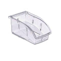 Marketlab Extreme Temperature Organizer Bin Polycarbonate Ultra Clear 4-1/8x7-3/8x3.25 Each - 7991