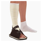 Deroyal Industries Inc Shoe Cast Canvas Black Rubber Sole/Rocker Bottom 11.5x5.25" Size Medium Each - 2033-03