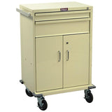 Harloff Manufacturing Cart Treatment/Procedure V-Series 40x29-1/2x22" 4-5" Casters Beige Each - V30-2K-BEIGE