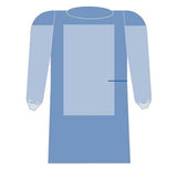 C Gown Isolation Surgisoft Disposable AAMI Level 3 Rnfrcd Fbrc Sz XL Blue 32/Ca - Core Medical, Inc - 10231