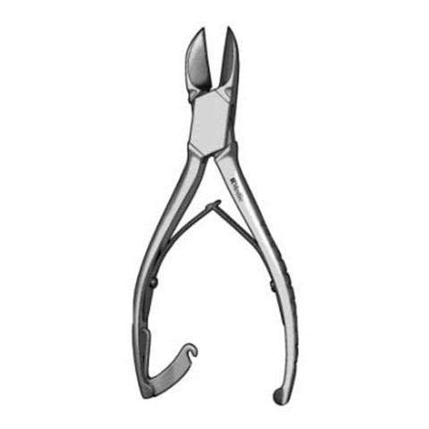 K Nipper Nail 5-1/2" Straight Jaw Stainless Steel Each - Medic Inc - KM69432