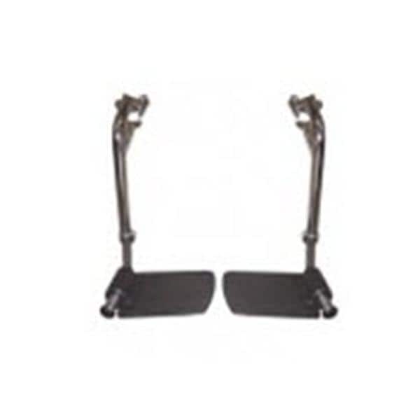 Drive Medical Designs Footrest Wheelchair For ATC17/ATC19 Black 1/Pr - ATCSFBK