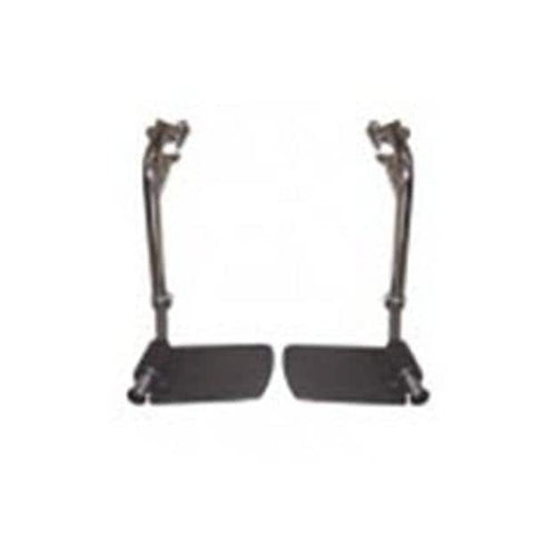 Drive Medical Designs Footrest Wheelchair For ATC17/ATC19 Black 1/Pr - ATCSFBK