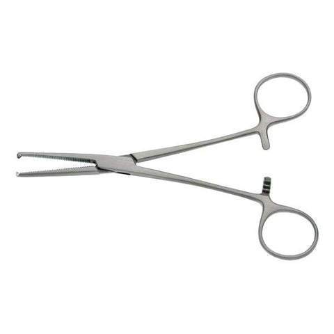 BR Surgical, LLC Forcep Kocher 5-1/2" Straight 1x2 Teeth Stainless Steel Each - BR12-32214