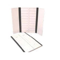 Lab Pulse Med/Energy Beam Sci Microscope Slide Storage Folder White 20 Position Each - LPSH20
