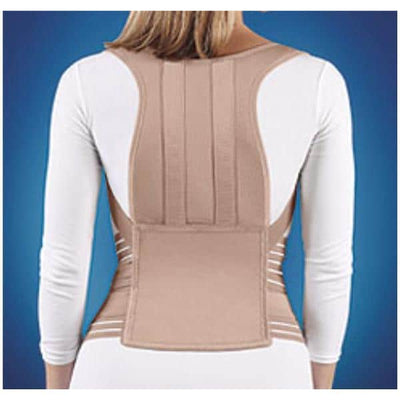 Fla Orthopedics Inc Brace Posture Control Soft Form Back Adult Beige Size Small Each - 16-900SMBEG