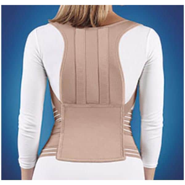 Fla Orthopedics Inc Brace Posture Control Soft Form Back Adult Beige Size Small Each - 16-900SMBEG