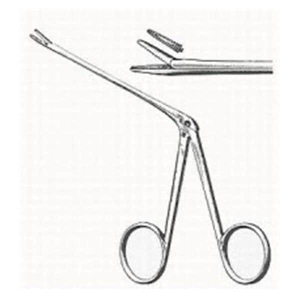 BR Surgical, LLC Forcep Alligator Hartman-Noyes 3" Serrated Stainless Steel Each - FG44-26108