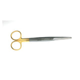BR Surgical, LLC Scissors Mayo 6-3/4" Blunt/Blunt Smooth Curved Tungsten Carbide Each - BR08-16517