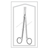 Sklar Instruments Scissors Dissecting Metzenbaum-Lahey Econo 5-1/2" Bl/Bl Smooth Crv SS Disp 25/Ca - 96-2720