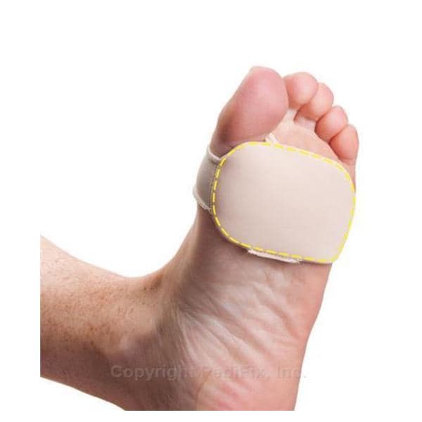 Pedifix, Inc Cushion Comfort Gel Skin Forefoot Gel Thin Beige Size Small Left Each - P1321-SL