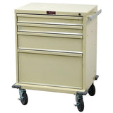 Harloff Manufacturing Cart Treatment/Procedure V-Series 22x29-1/2x34" 4-5" Casters Each - V24-4K