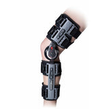 DJO, Inc Brace Post-Op X-Act ROM Adult Knee Aluminum/Foam Black Universal Each - 11-2151-9