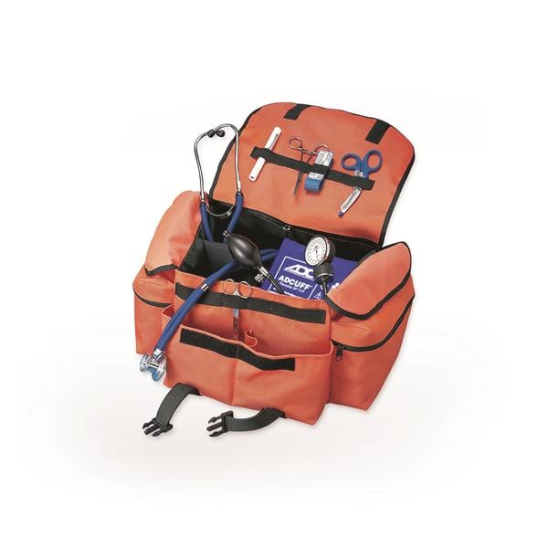 American Diagnostic Corp. Case First Responder EMT Trauma 17.5x9x9" Orange Snp Lck Bckl Clsr Cntr Hndl Each - 1025OR
