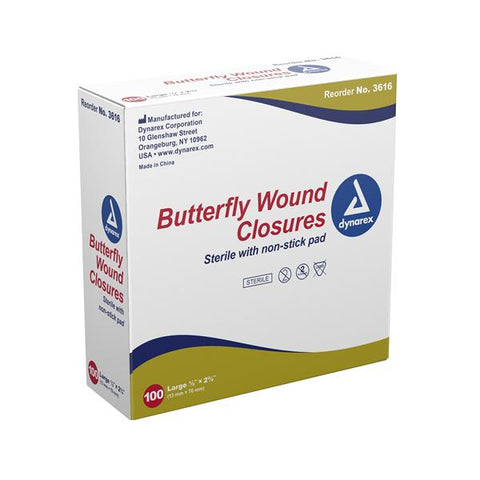 Dynarex Corporation Bandage Fabric .5x2.75" Flexible Flesh LF 2400/Ca - 3616