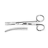 Integra Neurosciences Scissors Mayo 5-1/2" Beveled Curved Stainless Steel Each - 099-202