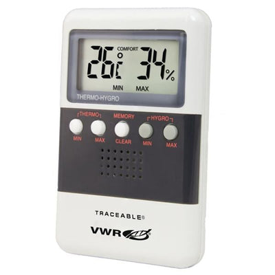 VWR Scientific Traceable Digital Hygrometer ABS Plastic Each - 35519-045