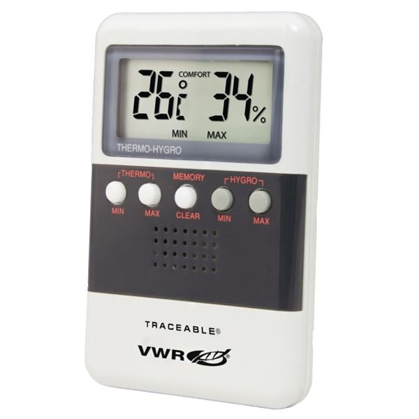 VWR Scientific Traceable Digital Hygrometer ABS Plastic Each - 35519-045
